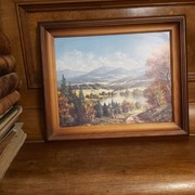 Reprodukcja- Pejzaż-Jesień w górach-2003 r.