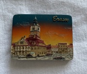  Ceramiczny magnes na  lodówkę BRASOV Rumunia Bukareszt (6) 
