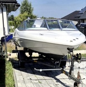 Motorówka Quicksilver 470 sport z silnikiem mercury 90KM (2T) z przyczepą