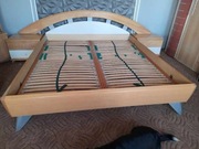 Łóżko, prysznic, zlew