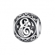 Charms Pandora literka E