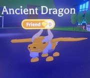 Adopt me ancient dragon (rideable)