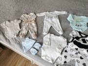 Paka ubranek niemowlęcych