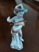 Porcelanowa figurka KPM Berlin – Putto Myśliwy (Zima) – Sygnowana