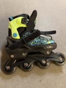 Rolki dziecięce regulowane Martes Skopi Boy PW-153 | 33-36 | ABEC-7