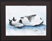 Obrazek na papierze "Kotek Bronek" 