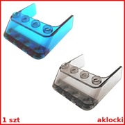 LEGO 6238 SZYBA 4x4x1 ciemny niebieski czarny przezroczysty - 1 szt