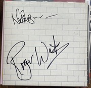 Pink Floyd The Wall płyta winyl z autografem i certyfikatem