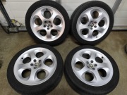 Felgi aluminiowe Alfa Romeo 156 147 166 17cali  5x98 z oponami letnimi
