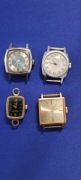 Rosyjskie zegarki 4 sztuki 