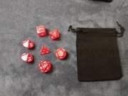 Kości do gier planszowych fabularnych RPG Dungeons and Dragons Warhammer 