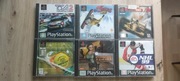 Zestaw 6 gier na Playstation 1 - Tomb Raider 4, Toca 2, Cool Boarders 2