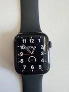 Apple Watch SE 44mm GPS (1. gen) – komplet, faktura, 100% sprawny