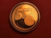 RBI Luksemburg 5 Cent  2015  lustrzanka