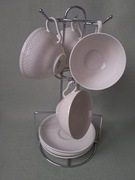 Thomas/Rosenthal 4 filiżanki mokka ze spodkami