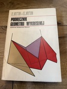 F. i R Otto - Podręcznik geometrii wykreślanej. Komplet teoria, anaglify