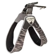 Coralpina Powermix Dark Melange Harness - lekkie szelki dla psa, czarne