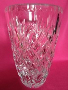 Mały wazon kryształowy - bogaty szlif