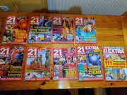 Czasopisma 21 WIEK oraz 21 WIEK EXTRA z lat 2007-08, 2010-11 i 2018