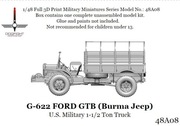 Ford Burma GTB Cargo TRuck - 1/35 Druk 3D - wyprzedaż kolekcji