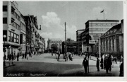 Pocztówka: Katowice - Dworzec Główny (Kattowitz Hauptbahnof) przed 1945