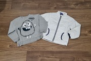 Bluza z potworkiem + kurtka 104 cm