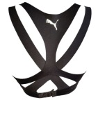 Markowy sportowy Top bokserka Puma r S 36 czarny krótka bluzeczka