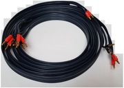 CABLE TALK 3 BI-WIRE kable głośnikowe kolumnowe 2 x 2,7m (16 wtyków banan) 