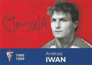 Andrzej IWAN oryginalny autograf GÓRNIK ZABRZE