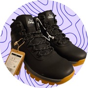 Campus Super Buty Zimowe Męskie Trekkingowe Czarne r. 44 + gratis