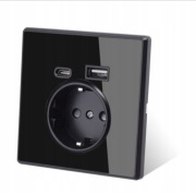 Gniazdko elektryczne + usb C
