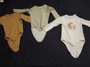 Body niemowlęce 98 So Cute 3szt z długim rękawem