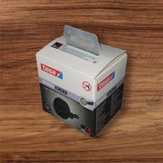 Tesa Haczyk MOON Czarny podwójny na ręcznik