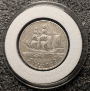 Srebrna moneta 2 zł ŻAGLOWIEC 1936r. Oryginał. Patyna 02. Czytaj opis