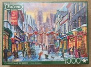 Puzzle Falcon 1000 - Christmas in York - 2019 - NOWY