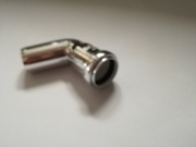 Kolano kananalizacyjne Fi 32 mm kąt 67st chrom