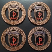 Zestaw coinów JWK Lubliniec 4 sztuki