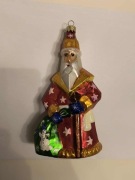 Kolekcjonerska Bombka Christopher Radko "Woodcut Santa" 