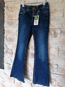 C&A 146cm jeansy flare dla dziewczynki 