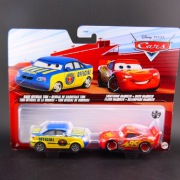 Auta Cars Disney Pixar 2-pack - Race Official Tom & Lightning McQueen