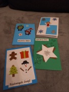 Kartki świąteczne ręcznie robione 