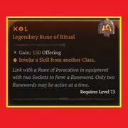 Diablo 4 Sezon 6 Vessel of Hatred Runa Xol