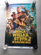 Plakat kinowy z filmu bajki Mała wielka stopa 2