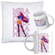 ZESTAW Kubek + Poduszka HUNTRIX K-POP MIRA