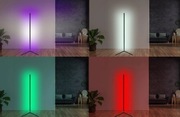LETHE LAMPA PODŁOGOWA NAROŻNA RGB Z PILOTEM - 4 sztuki zestaw