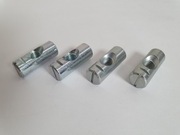 Nakrętka wałeczkowa pojedyncza M8 x 12 x 30 mm  4 szt.