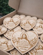 Podziękowania  Magnesy na lodówkę .