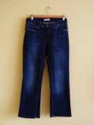 Spodnie jeans denim by Lindex, ciemnogranatowe, S