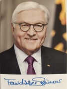 Dr.Frank - Walter Steinmeier oryginalny autograf 