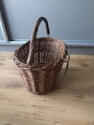 Koszyk wiklinowy na rower